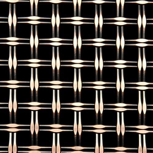 Stainless steel wire mesh - QKCWM-28 - HEBEI JOINWIN ARCHITECTURAL DESIGN CO.,LTD - brass / copper / aluminum