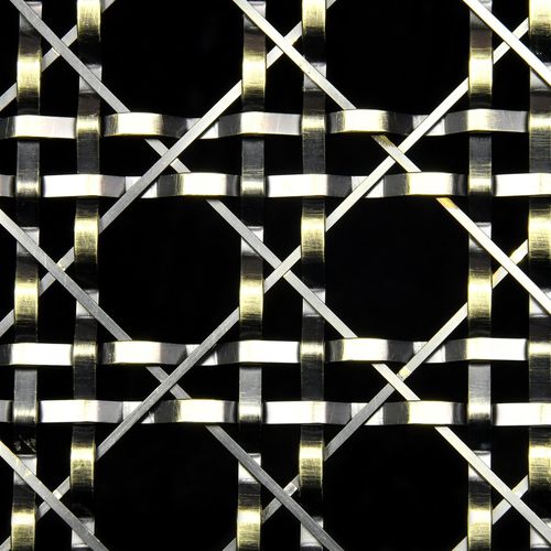 Stainless steel wire mesh - QKCWM-31 - HEBEI JOINWIN ARCHITECTURAL DESIGN CO.,LTD - brass / copper / aluminum