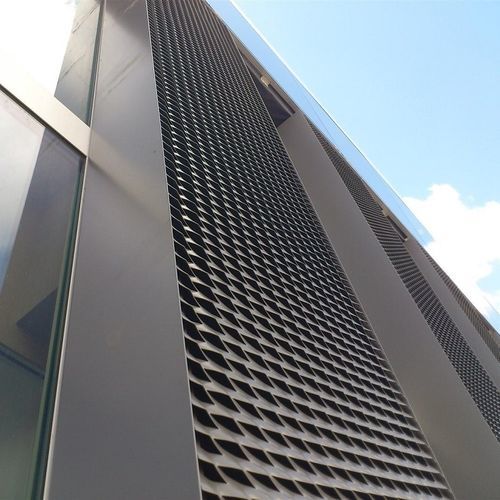 Decorative metal sheet - MT series - Metart Building Tech Co.,Ltd - expanded / aluminum / steel