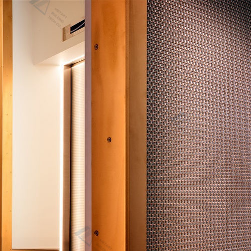 Stainless steel wire mesh - METART-WW01C - Metart Building Tech Co.,Ltd - copper / for door / for partition wall