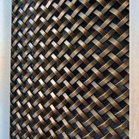 Stainless steel wire mesh - METART-WW05-25103 - Metart Building Tech Co.,Ltd - bronze / brass / copper