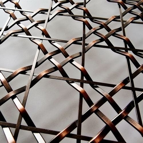 Stainless steel wire mesh - METART-WW50-315829 - Metart Building Tech Co.,Ltd - for ceiling / architectural / woven