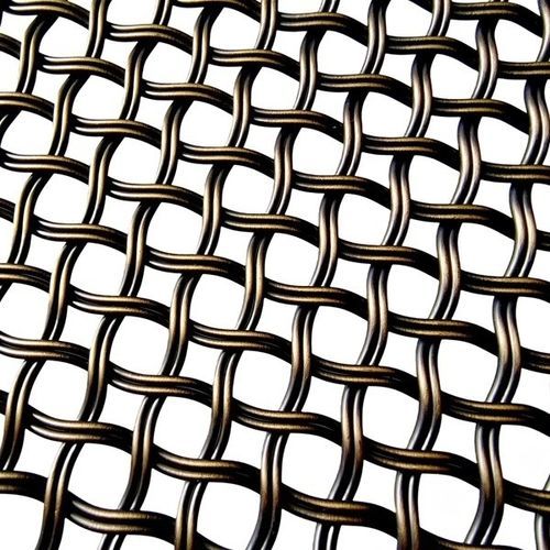 Stainless steel wire mesh - METART-WW18-9355 - Metart Building Tech Co.,Ltd - brass / copper / for door