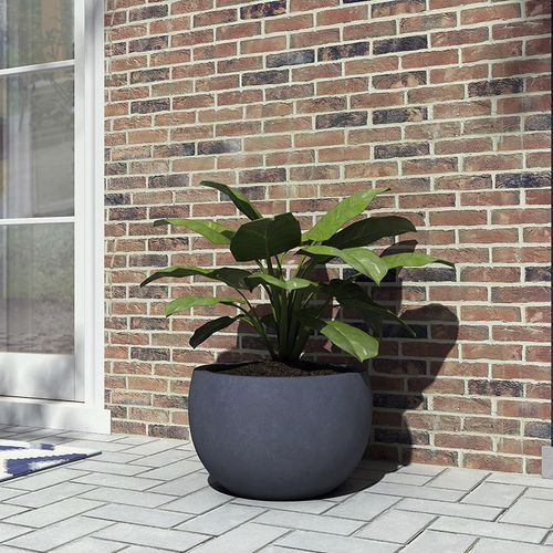 Fiberglass plant pot - RC-1002 - Guangdong Ronglin New Material technology .Co.,Ltd - concrete / round / UV-resistant