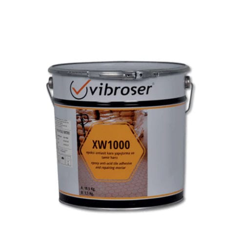 Epoxy adhesive glue - Vibroser - for stone / for tile / industrial