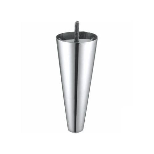Stainless steel furniture leg - AH024 - ZHUOKAI TECHNOLOGY - iron / silver-colored / white