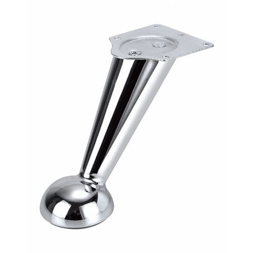Iron furniture leg - AL001(KA0135) - ZHUOKAI TECHNOLOGY - silver-colored / white / golden