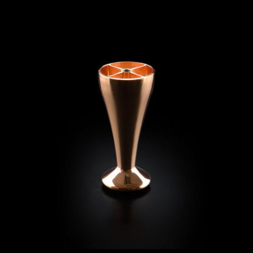 Aluminum furniture leg - CP041 - ZHUOKAI TECHNOLOGY - colorless / black