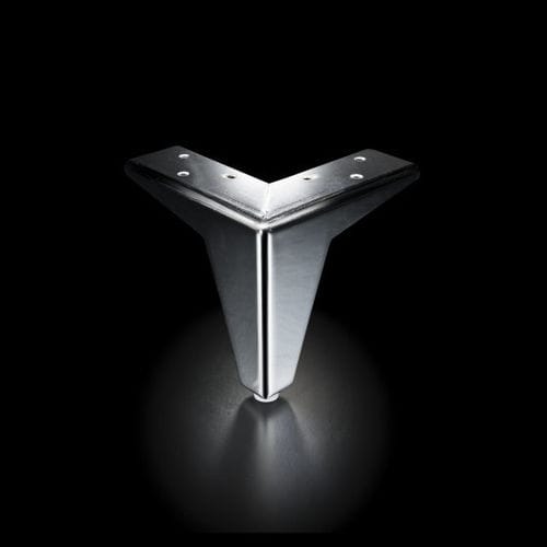 Iron furniture leg - AC049 - ZHUOKAI TECHNOLOGY - colorless