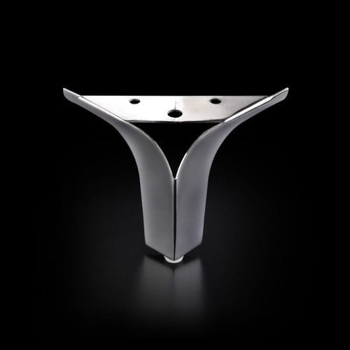 Iron furniture leg - AC063 - ZHUOKAI TECHNOLOGY - colorless
