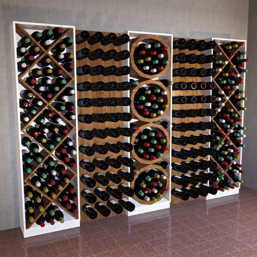 Built-in wine rack - PUPITRES ART. WC3020 - Bordini arredamenti - commercial