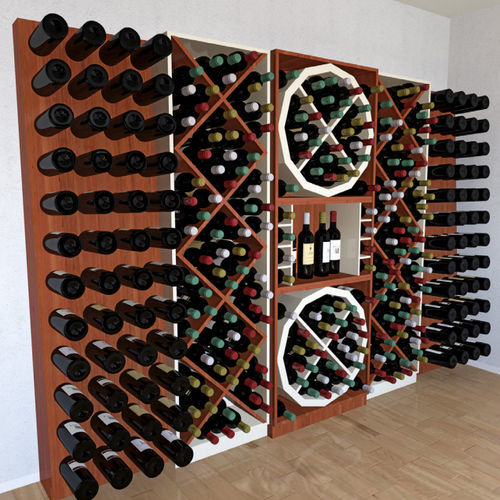 Built-in wine rack - PUPITRES ART. WC3030 - Bordini arredamenti - commercial