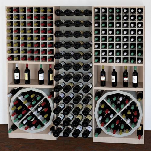 Built-in wine rack - PUPITRES ART. WC3040A0 - Bordini arredamenti - commercial