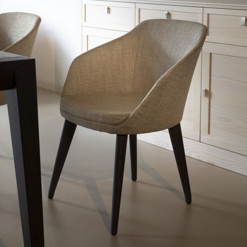 Contemporary chair - 1458 Gloria - Bordini arredamenti - indoor / fabric / leather
