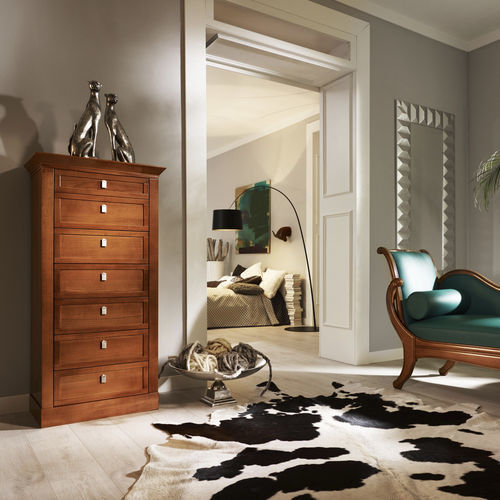 Traditional chiffonier - 5405 Sophia - Bordini arredamenti - cherrywood / linden / wood veneer