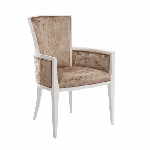Traditional chair - 1234 Luna - Bordini arredamenti - indoor / leather / fabric