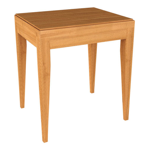 Traditional bedside table - H5123 Eleganza - Bordini arredamenti - wooden / wooden base / square