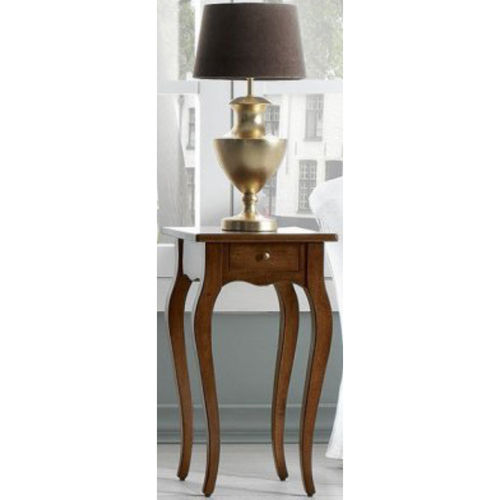 Classic bedside table - 5007 Daisy - Bordini arredamenti - cherrywood / beech / wooden base