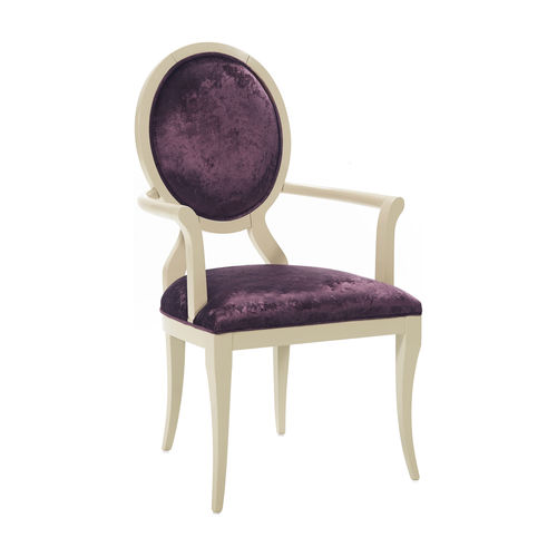 Art Deco chair - H1445 Romeo - Bordini arredamenti - indoor / fabric / leather