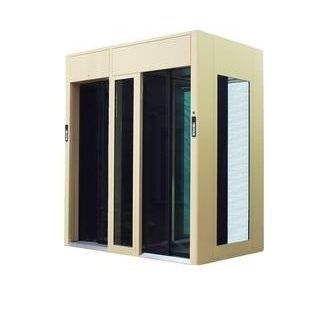 Access control security interlocking door - TELESCOPICA DOUBLE WAY - ACETECH SRL - double