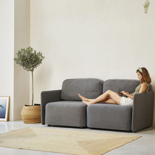 Modular sofa - Pummba I - Nubba Spaces SL - Pummba - corner / contemporary / fabric