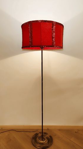 Floor-standing lamp - Rio 02 - DelightLamps - metal / velvet / traditional