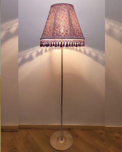 Floor-standing lamp - Berlin 10 - DelightLamps - bronze / fabric / Victorian