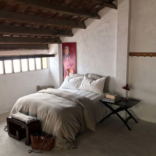 Linen bedding set - COMPLETE NATURAL - dELENZO LINEN FROM EUROPE S.L