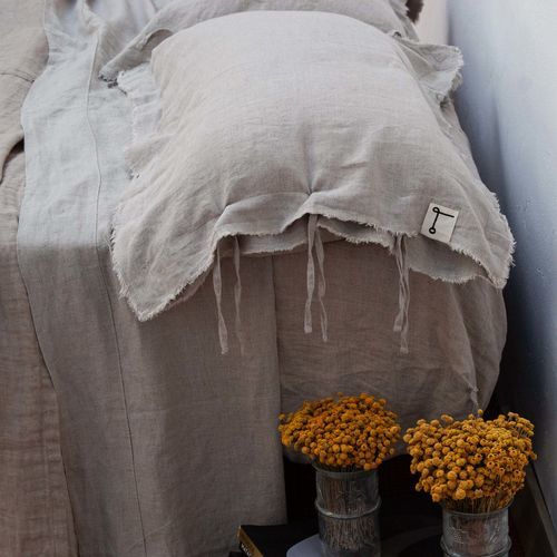 Linen pillow case - LAZOS - dELENZO LINEN FROM EUROPE S.L