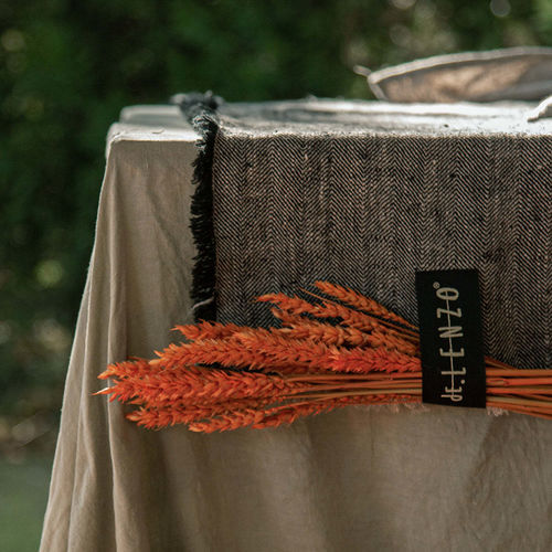 Linen tablecloth - JAIPUR - dELENZO LINEN FROM EUROPE S.L - fabric / for domestic use