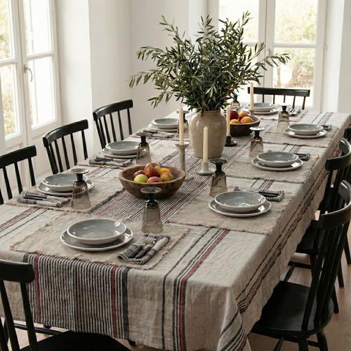 Linen tablecloth - MARSEILLE - dELENZO LINEN FROM EUROPE S.L