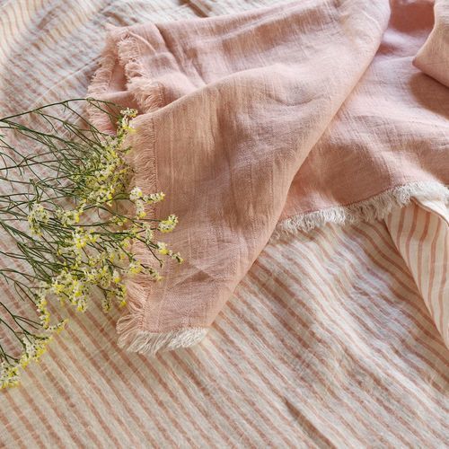 Linen bed sheet - MARINERA - dELENZO LINEN FROM EUROPE S.L - washable