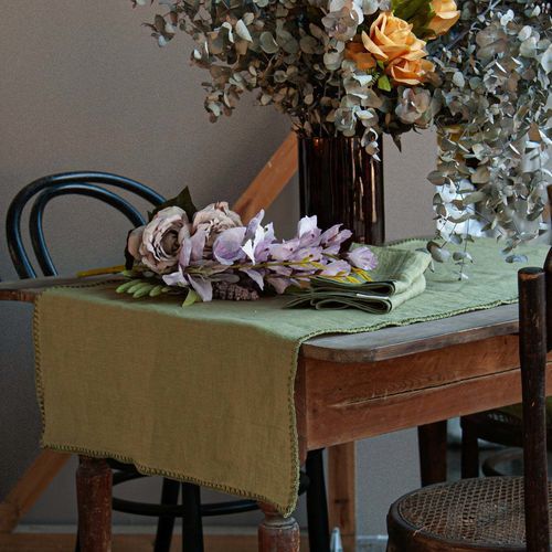 Linen tablecloth - MARIETA - dELENZO LINEN FROM EUROPE S.L - for hotel / contract