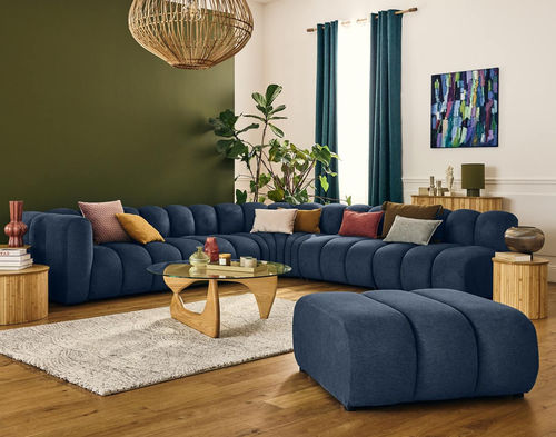 Modular sofa - DEBBIE: 2955B - Best Mobilier - contemporary / fabric / with armrests