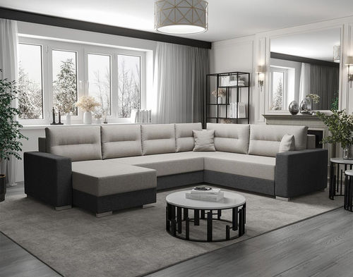Corner sofa - LESLIE: 3287G - Best Mobilier - bed / contemporary / fabric