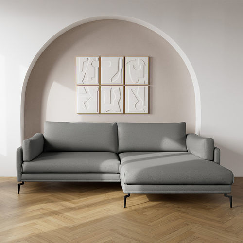 Corner sofa - CARLOS - Best Mobilier - contemporary / fabric / with removable cushion