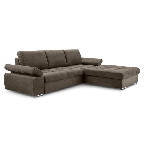 Corner sofa - BIANCA - Best Mobilier - bed / contemporary / fabric