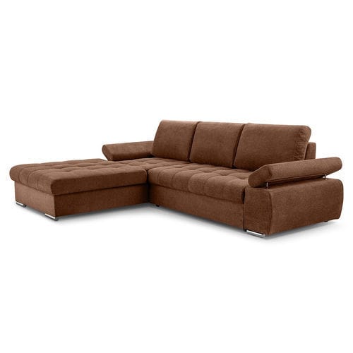 Corner sofa - BIANCA - Best Mobilier - bed / contemporary / fabric