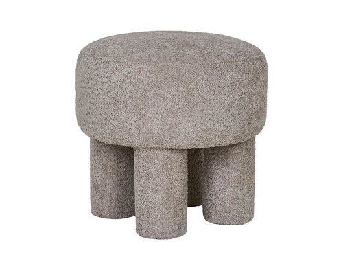 Contemporary pouf - MINNA - Best Mobilier - fabric / plywood / polyester fiber