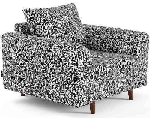 Contemporary armchair - RUNE - Best Mobilier - velvet / wooden / multi-color
