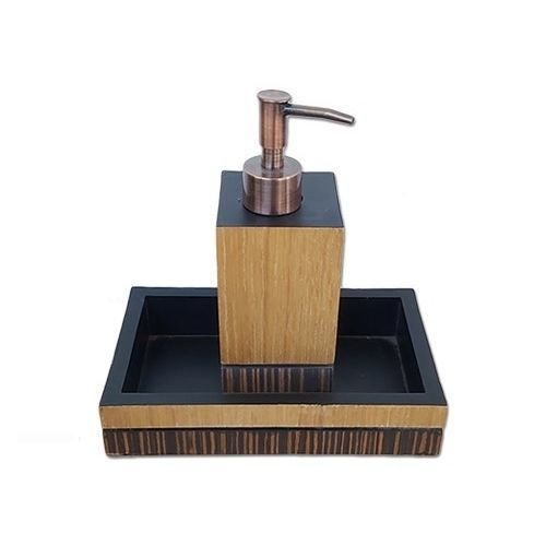 Hotel soap dispenser - DISP-1 - Beyond Menus - free-standing / wooden / manual
