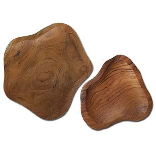 Teak serving tray - SPA-25 - Beyond Menus - for spas