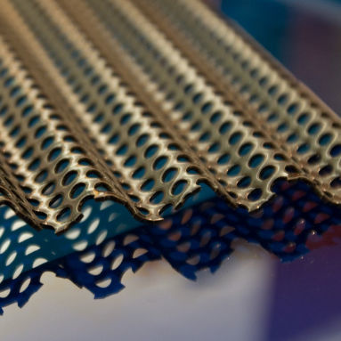 Panel cladding - G 3310g - Fielitz - aluminum / corrugated / perforated