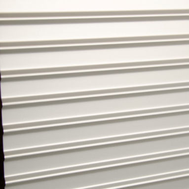 Exterior wall-covering - R 20ps - Fielitz - interior / aluminum / textured