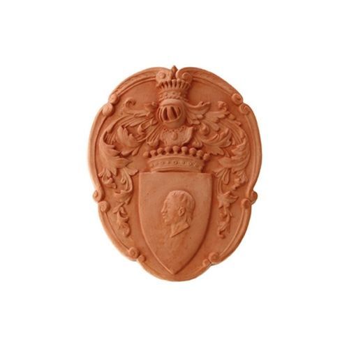 Terracotta sculpture - Pucci  - cestenoli srl - outdoor / handmade / wall