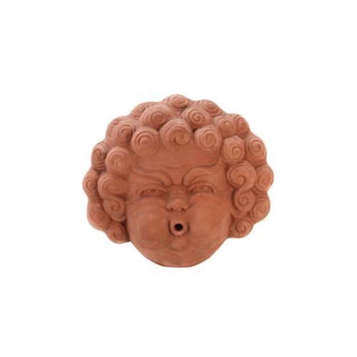 Terracotta sculpture - Maschera di Eolo - cestenoli srl - outdoor / handmade / Made in Italy