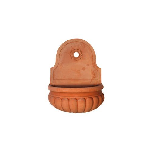 Garden fountain - Acquasantiera - cestenoli srl - wall-mounted / clay / traditional