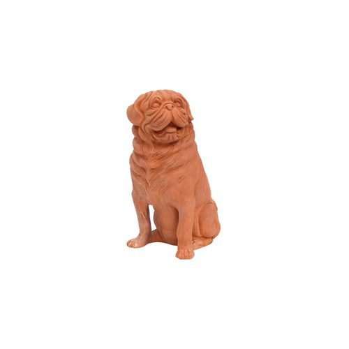 Terracotta sculpture - Cane Carlino - cestenoli srl - outdoor / handmade / garden