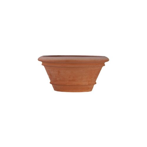 Terracotta planter - Liscio - cestenoli srl - oval / handmade / traditional