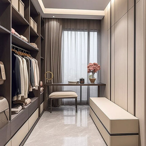 Modular walk-in wardrobe - DFD-WI-01 - Dief Flooring - contemporary / wooden / matte